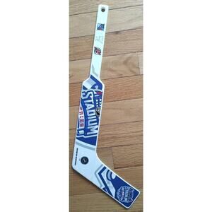 Rare Stadium Series 2014 Mini Goalie Stick NY Rangers Islanders NJ Devils